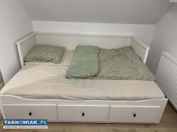 Łóżko Hemnes IKEA z 3 szufladami - Białe - Obrazek 3