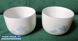 Porcelanowy kubek czarka vintage Klokkeblomst - Obrazek 1