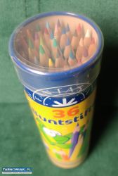 Kredki ołówkowe fantasia w aluminiowej tubie 36 - Obrazek 2