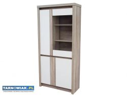 Witryna z frontami połysk Krem - Obrazek 1