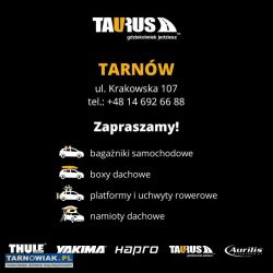 Box dachowy Taurus Strike 480 Czarny połysk - Obrazek 2