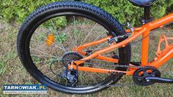 Rower 26 Rockrider ST500 alu rama 14 cali jak nowy - Obrazek 4