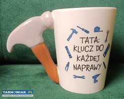 Kubek na dzień ojca Tata klucz do każdej naprawy - Obrazek 1