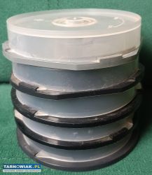 Plastikowe etui cake box na płyty cd dvd 6 sztuk - Obrazek 1