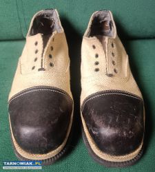 Buty vintage spats saddle shoes  43 Andrea Esetti - Obrazek 4