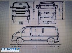 Wynajem BUSa na godziny, dni, tygodnie - VW T4 - Obrazek 4