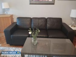 Sofa Ikea Skóra naturalna Jak Nowa - Obrazek 1
