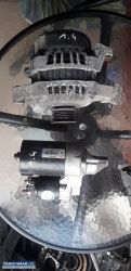 Rozrusznik alternator Opel Astra G II 1 4 16v - Obrazek 1