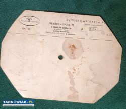 Pocztówka Dźwiękowa premiery Opole 1971 Maryla Rod - Obrazek 2