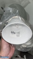 Lampa wisząca z kloszem marmurkowym - Obrazek 2