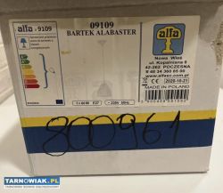 Lampa wisząca z kloszem marmurkowym - Obrazek 3