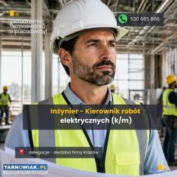 Inżynier - Kierownik robót elektrycznych (k/m) - Obrazek 1