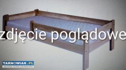 Łóżko drewniane, sosnowe pojedyncze - Obrazek 4