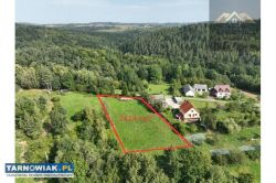 Widokowa działka 24ar, gm. Zakliczyn, Faliszewice - Obrazek 1