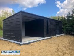 Carport z wiatami bocznymi - Obrazek 2