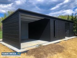 Carport z wiatami bocznymi - Obrazek 3