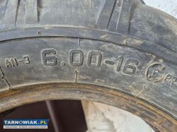 2x Opona jodełka 6.00 - 16 opona rolnicza 16 cali - Obrazek 4