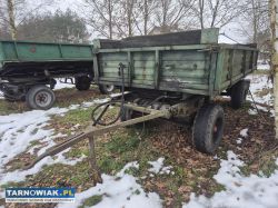 Przyczepa rolnicza D35 kaczka wywrotka dwuosiowa - Obrazek 2