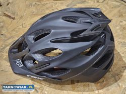 Kask rowerowy, czarny, rozmiar L, regulacja - Obrazek 4