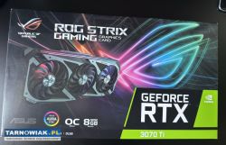 Sprzedam kartę asus rog strix 3070ti gaming x trio - Obrazek 3