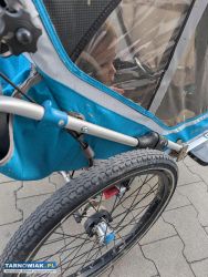 Podwójna przyczepka rowerowa - Obrazek 2