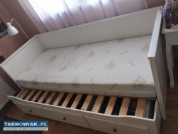łóżko ikea hamnes białe - Obrazek 2