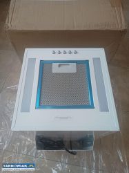 Maan Ponza okap kuchenny 30 cm kominowy biały - Obrazek 3