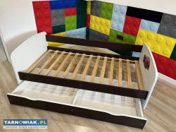 Łóżko dziecięce 160x80 z czerwonym samochodem - Obrazek 3