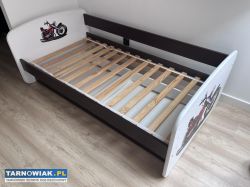 Łóżko dziecięce 160x80 z motocyklem - Obrazek 2