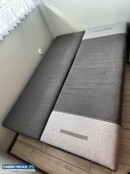 Sofa rozkładana + fotel/pufa z pojemnikiem - Obrazek 3