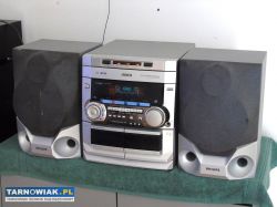 Wieża Philips kolumny Radio RDS AUX mocna. DOSTAWA - Obrazek 1