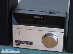 Wieża Sony pilot CD USB mp-3 AUX kolumny sprawna. - Obrazek 2