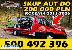 Auto skup do 200 000 pln 2011-2026 rok, całe, uszk - Obrazek 1