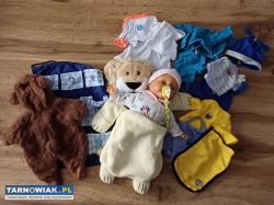 Lalka płacząca z zestawem ubranek i akcesoriów - Obrazek 1