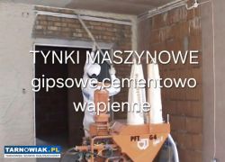 Tynki maszynowe gipsowe cementowo-wapienne - Obrazek 2