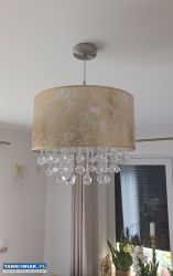 Lampa kryształki salon przedpokój sypialnia - Obrazek 1