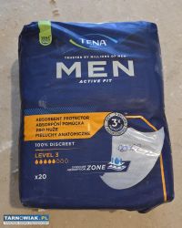 TENA Men Active Fit Level 3 – wkładki dla mężczyzn - Obrazek 1