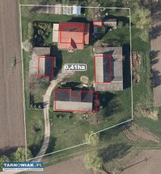 Dom i budynki gosp.41ar Zabrnie gm.Szczucin - Obrazek 2