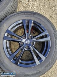 Koła R17 Hyundai Tucson 215/65/17 zimowe+ czujniki - Obrazek 3
