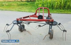 Roztrząsacz karuzelowy do siana pająk jak NOWY - Obrazek 1