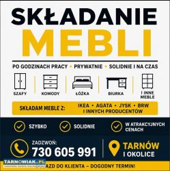 Składanie/ montaż mebli - Obrazek 1