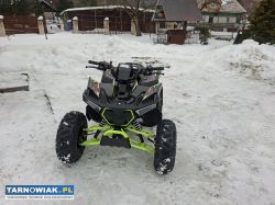 Sprzedam Quada 125 cc + pług do sniegu - Obrazek 3