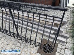 Elegancka barierka / balustrada na balkon stalowa - Obrazek 1