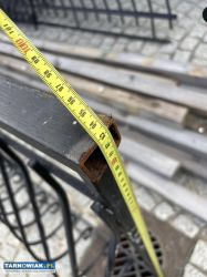 Elegancka barierka / balustrada na balkon stalowa - Obrazek 3