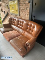 Skórzana sofa do renowacji - Obrazek 1