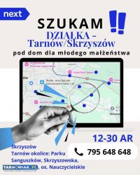 Szukam działki tarnów/skrzyszów - Obrazek 1
