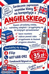 Korepetycję online z angielskiego dla klasy 5 - Obrazek 1