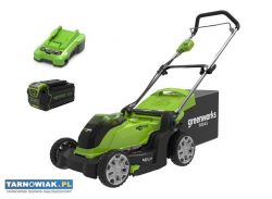 Kosiarka akumulatorowa greenworks g40lm41k4 - Obrazek 1