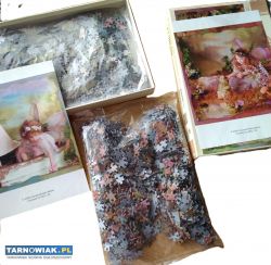 Puzzle 2x1000 Whimsical Leśne elfy - Obrazek 2