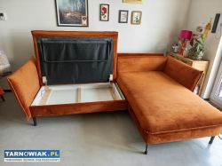 Narożnik miedziany z funkcją spania i pojemnikiem - Obrazek 1